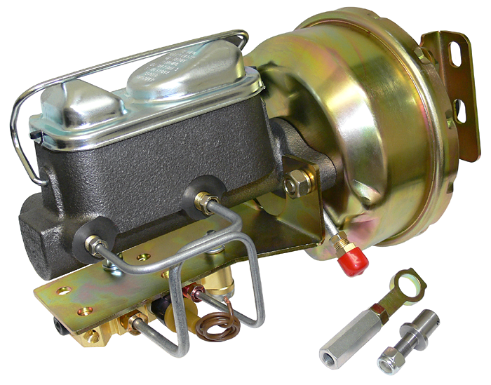 1964-66 Ford Mustang Brake Booster Master Cylinder Conversion Kit Disc/Drum 