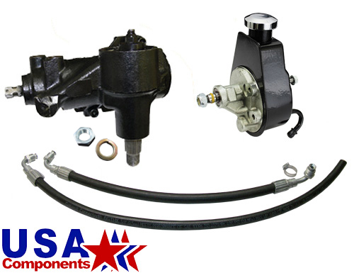 58-64 Chevy Fullsize Impala 500 Series Power Steering Gearbox 