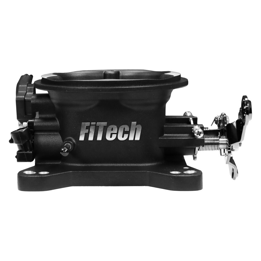 FiTech 30034 - Universal 4150 Throttle Body Matte Black Finish - TMAP