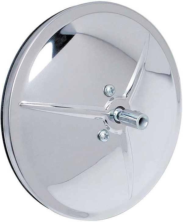 1947-72 Chevrolet / GMC Truck Exterior Mirror Head 5 5/8" Round, Smooth Polished Stainless Steel. 