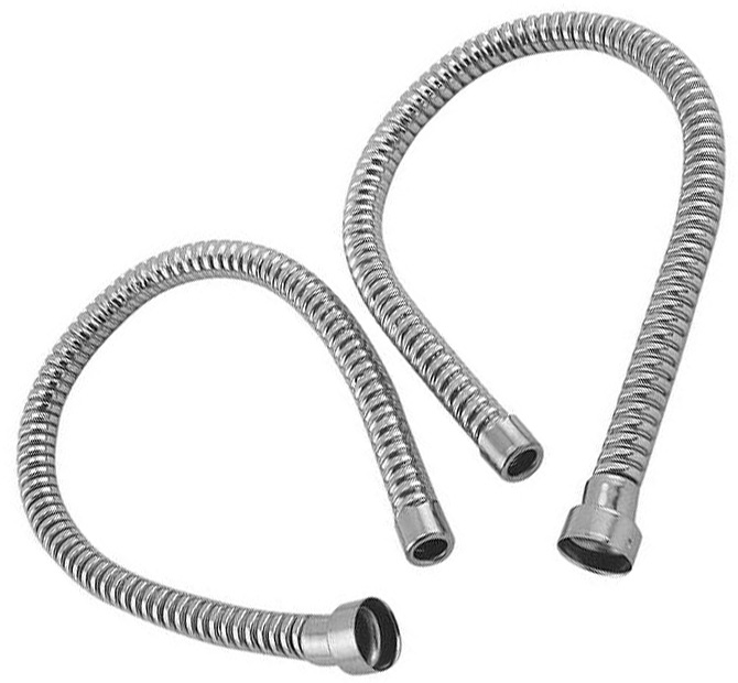 Tail Light Assembly Wire Conduit, Stainless, Pair