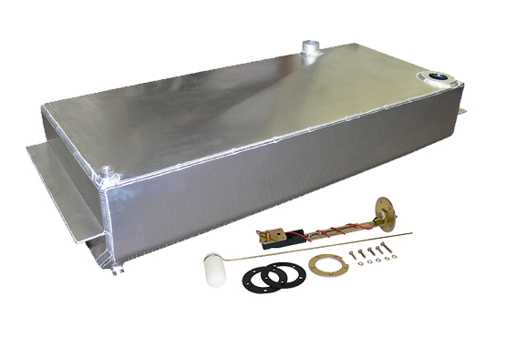 1960-62 Chevy, GMC Truck Aluminum Fuel Gas Tank Combo Kit, 19 Gallons with Chrome Gas Cap