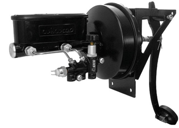 1954-55 Chevy, GMC Truck Black Out Power Brake Conversion with Wilwood Master Cylinder, Firewall Mount