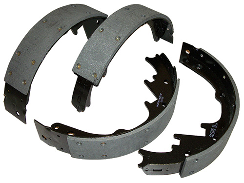 Brake Shoes, Front or Rear, High Performance, 1936-50 Chevy Car and Truck