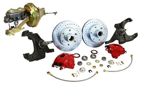 Power Disc Brake Conversion, 1963-66 Chevy, GMC C10 Truck 6 Lug 