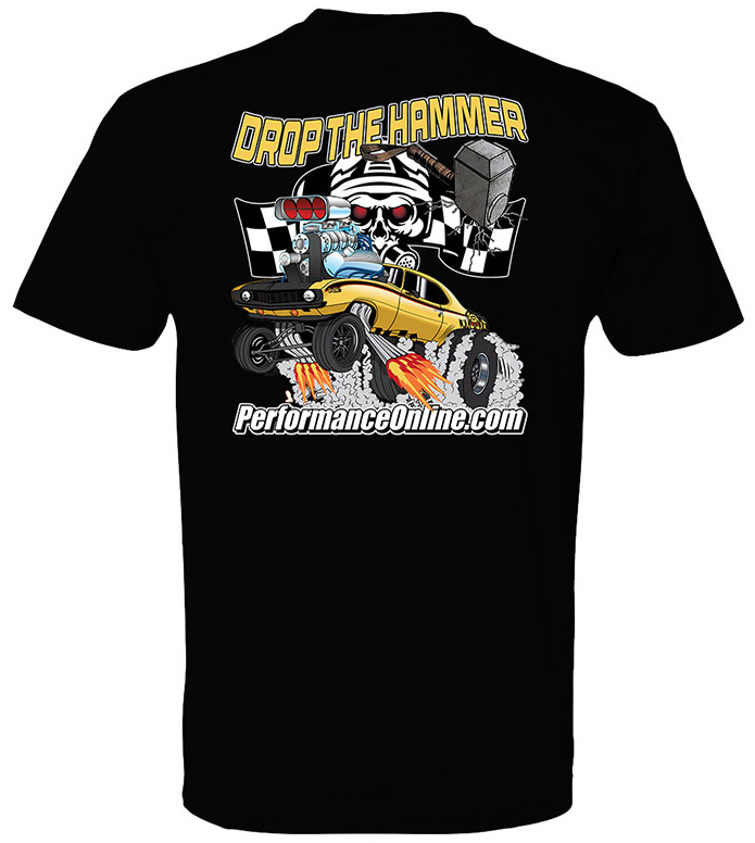 Performance Online Drop The Hammer '69 Camaro T-shirt, Special Edition