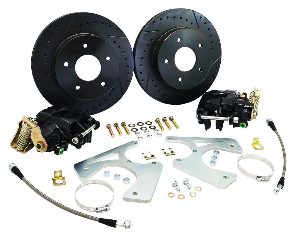 1971-87 Chevy C10 Black Out Disc Brake Conversion Kit, Rear 5-lug