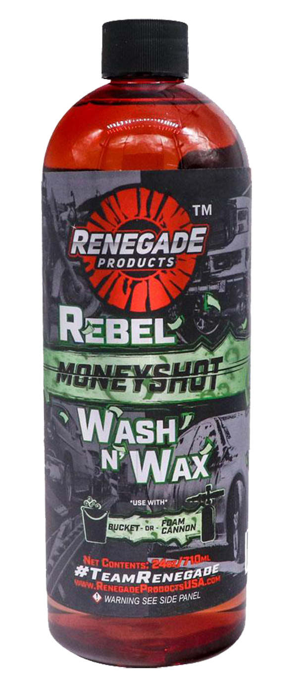 Renegade Rebel Money Shot Wash and Wax, 24oz