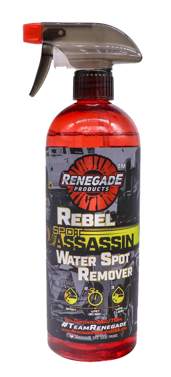 Renegade Rebel Spot Assassin Water Spot Remover, 24oz