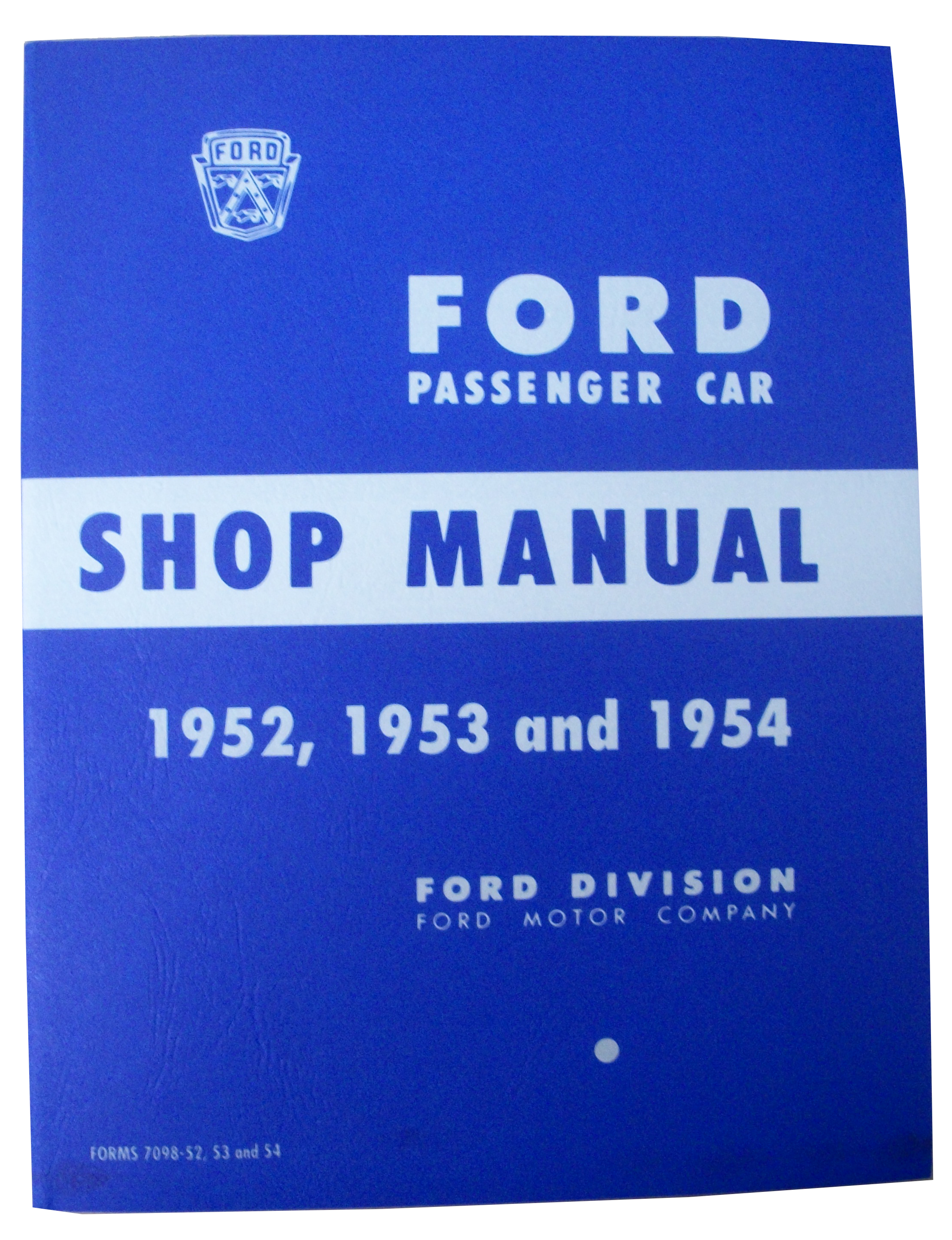 1952-54 Ford Car Shop Manual