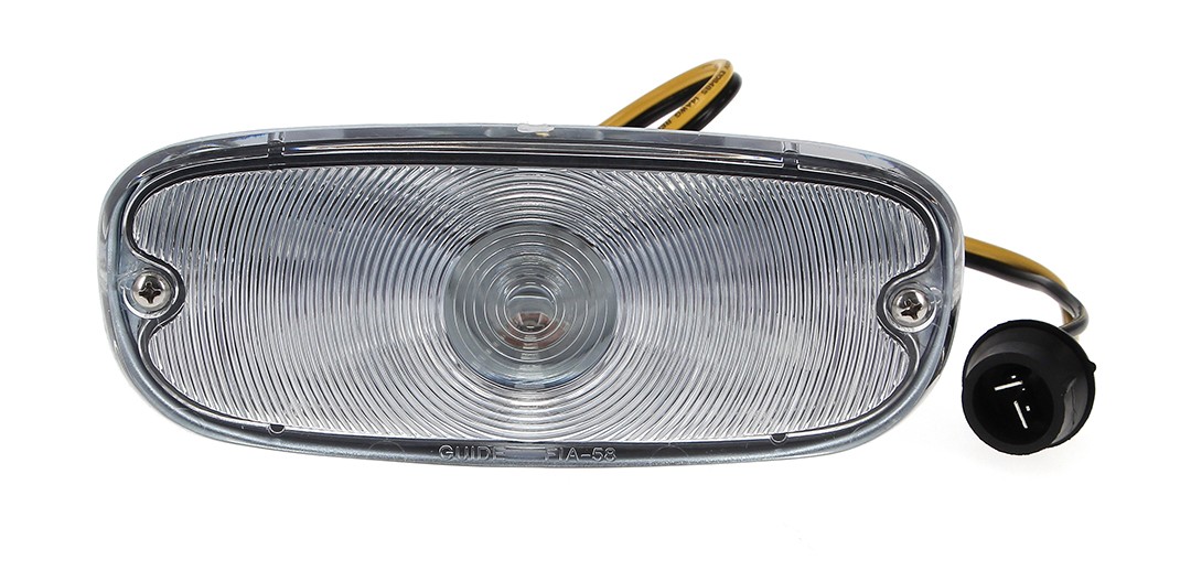 1958-59 Chevy Truck Parking Lamp Assembly, 12 Volt, Clear Lens