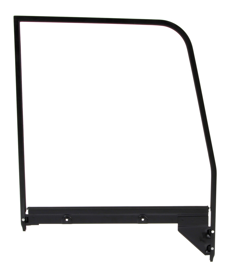 1955-59 Chevy & GMC Truck Replacement Side Door Glass with Black Frame