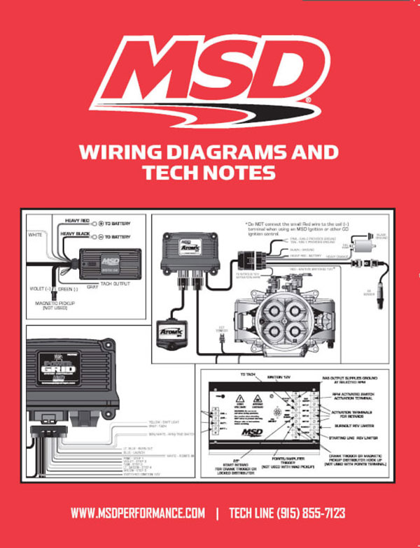 MSD Wiring Diagrams and Tech Notes Guide