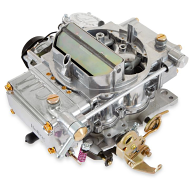 Holley Classic 650 CFM Carburetor, Spreadbore Quadrajet Style, Polished Aluminum