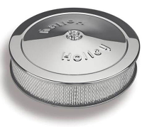 Holley Chrome 14" Round Air Cleaner Assembly