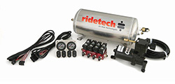 RideTech 30154000 - 4-Way Analog Ride Pro Compressor System, 3 Gallon