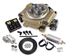 Holley Sniper 550-516K EFI Fuel Injection Master Kit - Classic Gold
