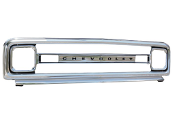 1969-70 Chevy Truck Aluminum Outer Grill Shell, Reproduction