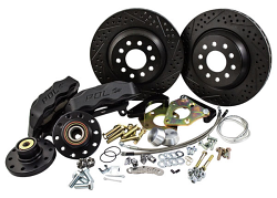 POL - 1965-69 Ford Mustang 13" BLACKOUT Track 4 Disc Brake Conversion by Baer