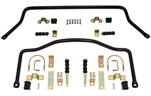 1973-87 Chevy, GMC C10 Truck Sway Bar Kit, High Performance, Front and Rear