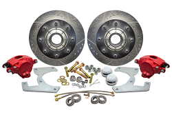 Disc Brake Conversion Kit, Front 8-Lug, 1947-59 Chevy, GMC 3600 & 3800, Deluxe