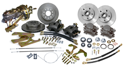 1958-64 Chevy Impala Front and Rear Power Disc Brake Conversion Kit
