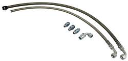 Power Steering Hose kit For LS Power Steering Pumps, Stainless Steel