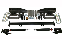 1955-57 Chevy Belair Rear Leaf Spring Relocation Kit - Deluxe