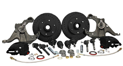 1963-70 Chevy C10, GMC C15 Truck "BLACKOUT" Disc Brake Conversion, Deluxe 6 Lug