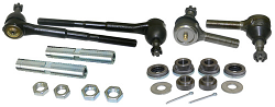 1955-57 Chevy Belair, High Performance Tie Rod and Idler Bearing Kit, For Tubular Control Arms