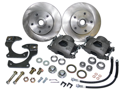 1960-72 CHEVY C10 TRUCK DELUXE FRONT DISC BRAKE WHEEL COMPONENT KIT 5-LUG