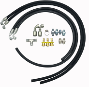 Power Steering Hose kit For LS Power Steering Pumps, Stainless Steel