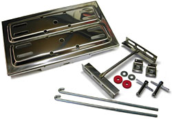 Battery Tray, Group 24, Stainless Steel 18037
