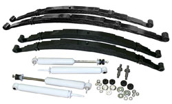 1953-56 Ford F-100 Truck, Suspension Kit, Stage 1, Multi Leaf Springs, Stock