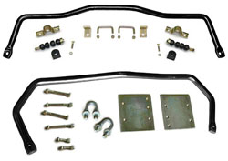 1958-64 Chevy Impala, Biscayne, FRONT and REAR Sway Bar Combo Kit