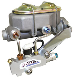 Disc brake Master Cylinder and Proportioning Valve Kit, Aluminum Hybrid Type